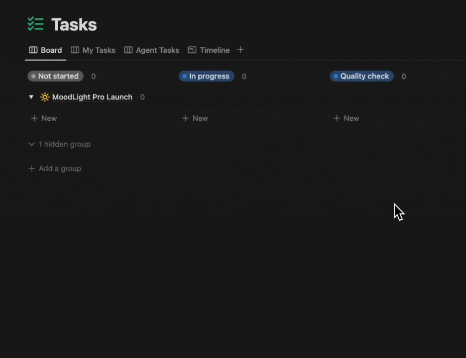 AI Manager breaking down tasks